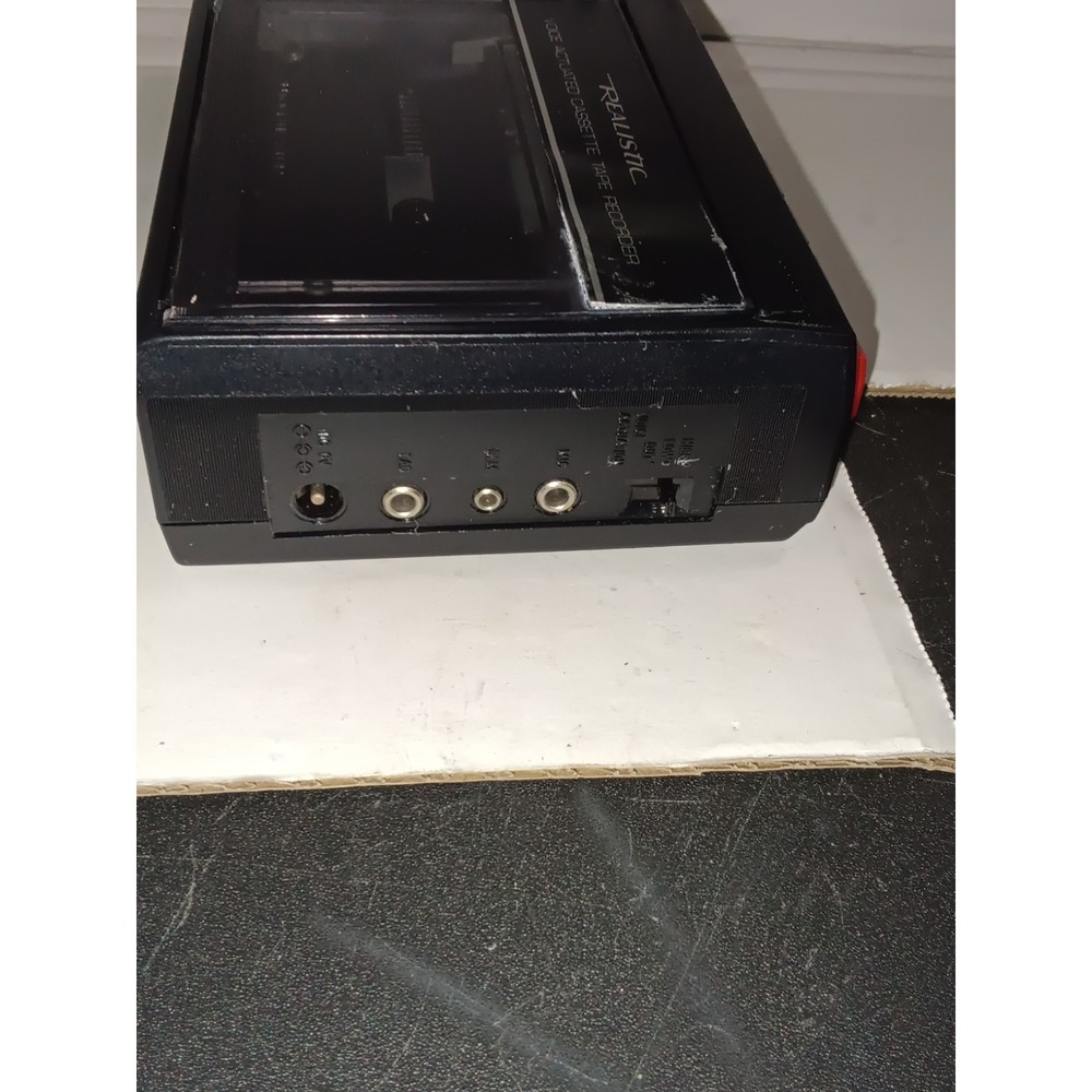 Realistic CTR-85 Voice-Actuated Cassette Recorder Vintage – Tested Works - Picture 11 of 11